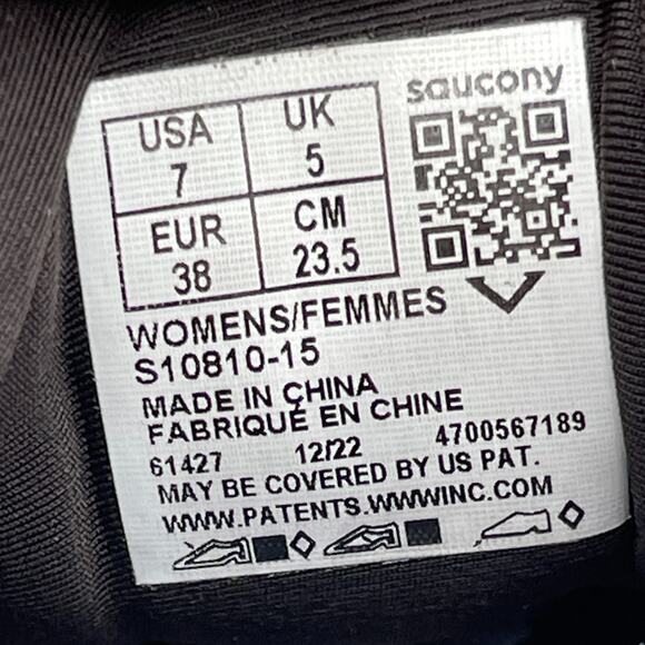 Saucony Guide 16 Shoes Womens Size 7 Gray Running Comfort Walking Gym Sneakers - Picture 8 of 8